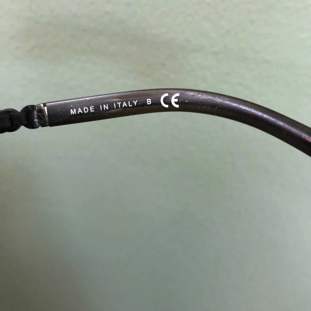 Chanel Pantos Prescription Eyeglasses Made In Italy 3408-Q with Case